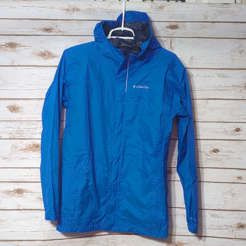 Columbia Bright Blue Windbreaker